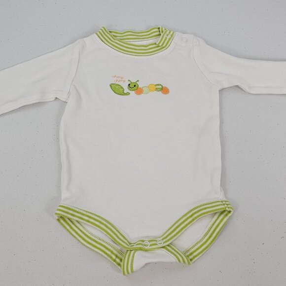 Newborn Baby Bodysuits 0-3M 3Pc Safari Zoo Animal Boys OnePiece Pajama Sleepwear - Picture 3 of 16